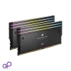 Corsair Dominator Titanium RGB 32GB 16GBx2 6400MHz CL32 DDR5 Black DIMM XMP Kit Memory