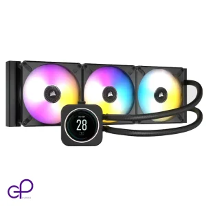 Corsair iCUE LINK H150i LCD RGB CPU Cooler Black Liquid CPU Cooler