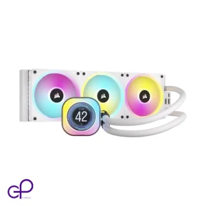 Corsair iCUE LINK H150i LCD RGB CPU Cooler White