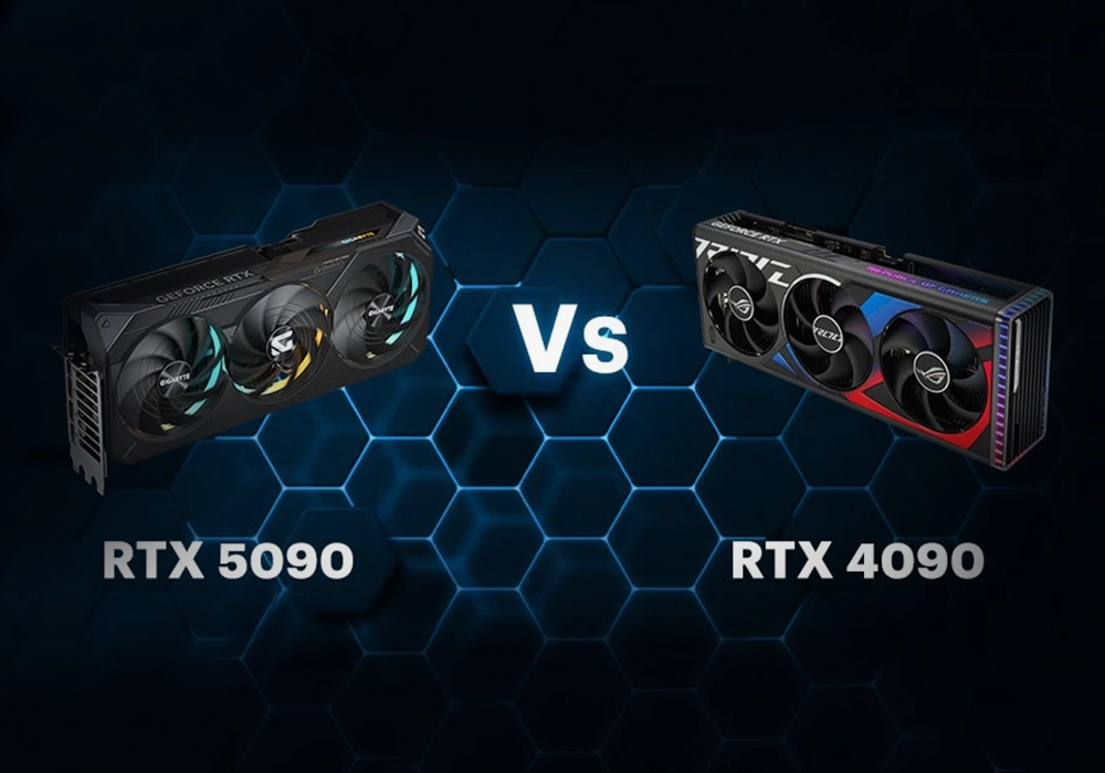 مقایسه کارت گرافیک RTX 5090 با RTX 4090