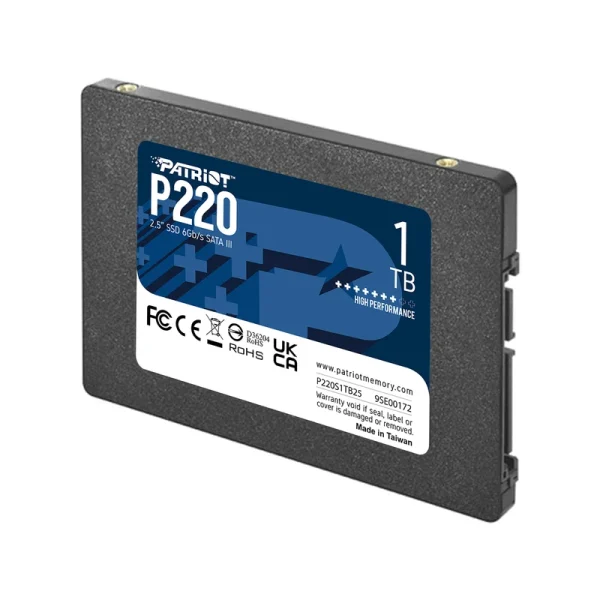حافظه SSD Patriot اینترنال پاتریوت P220 ظرفیت 1 ترابایت پدیده پی سی padidehpc.com