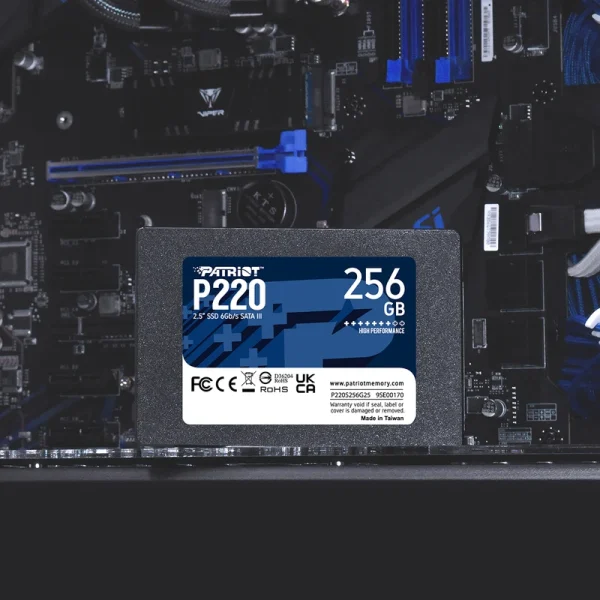 حافظه SSD Patriot اینترنال پاتریوت P220 ظرفیت 256 گیگابایت پدیده پی سی padidehpc.com