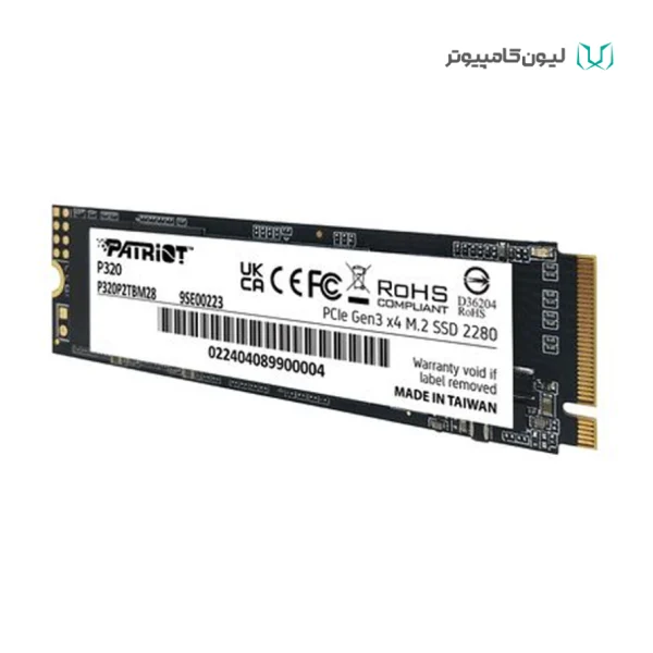 حافظه SSD M2 Patriot اینترنال پاتریوت P320 ظرفیت 1 ترابایت پدیده پی سی padidehpc.com