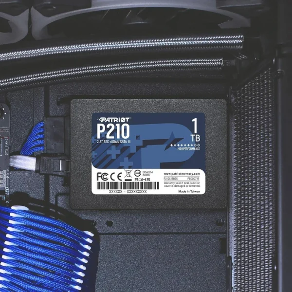 حافظه SSD Patriot اینترنال پاتریوت P210 ظرفیت 128 گیگابایت پدیده پی سی padidehpc.com