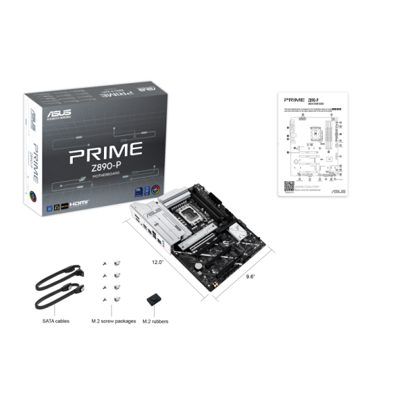 مادربورد ایسوس ASUS PRIME Z890-P DDR5 پدیده پی سی padidehpc.com