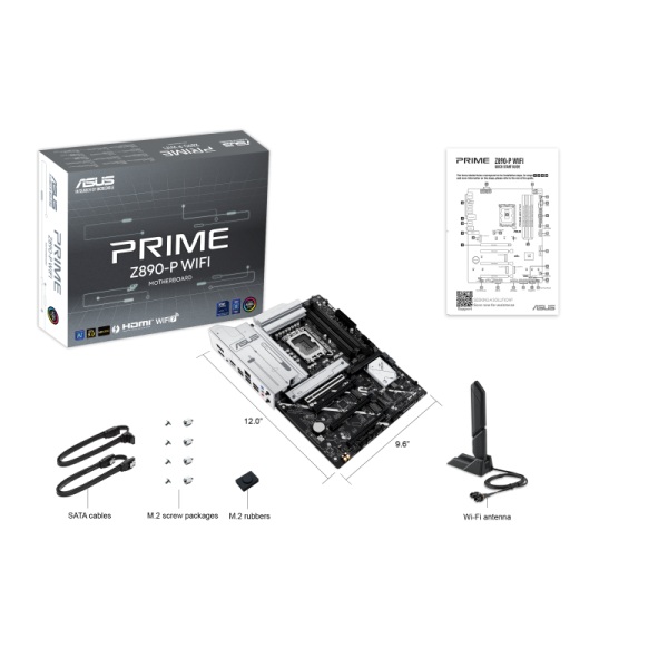 مادربورد ایسوس PRIME Z890-P WIFI DDR5 پدیده پی سی padidehpc.com