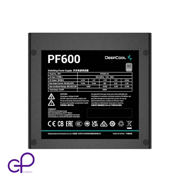 DEEPCOOL PF600 600W
